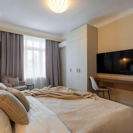 公寓 Romanian Athenaeum Flat - Refined 3br Steps From Calea Victoriei